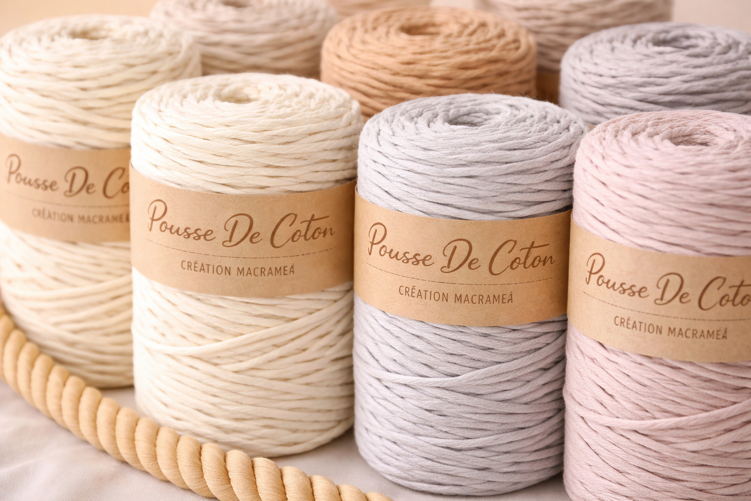 Bobines de coton Pousse De Coton